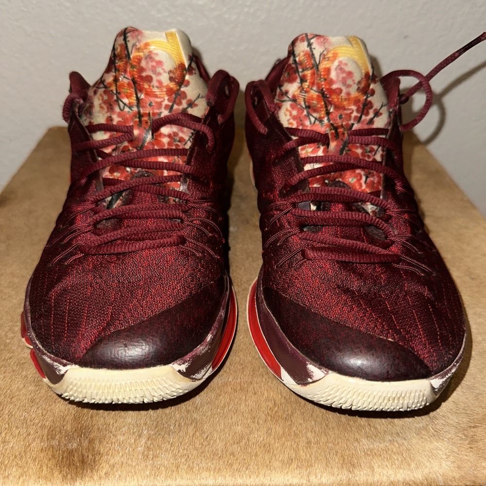 Nike Mens Zoom Perseveranc KD 8 Red Cherry Blossom Basketball Sneakers Size 11.5